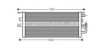 AVA QUALITY COOLING MS2479 Radiator, engine cooling
